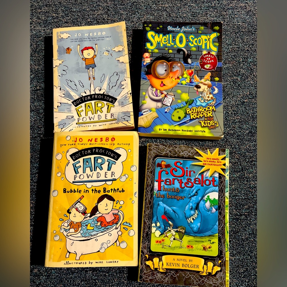 Bundle of 4 children's books